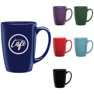 16 Oz. Taza Collection Ceramic Mug - Etched