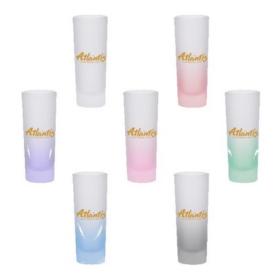 Last Drop 2 oz Frosted Shooter Shot Glass